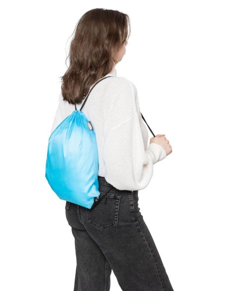 Mochila de cuerdas RPET 210D 5 L esquinas PU