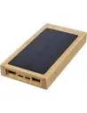 Power Bank solar de bambú Ecológico Personalizado 101266572 - Imagen 4