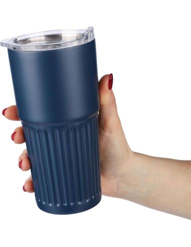 Vaso termo acero reciclado 500 ml con asa