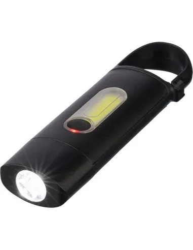 Mini linterna ABS reciclado USB-C 200 mAh