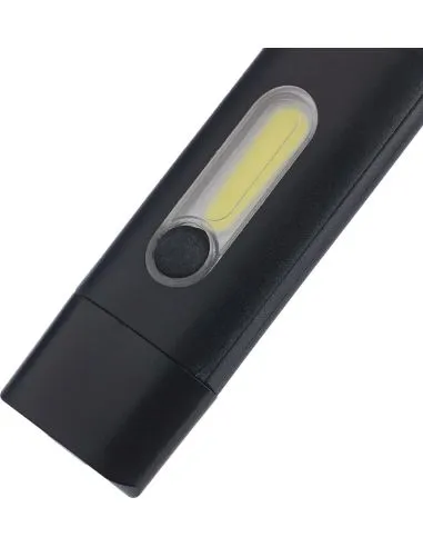 Mini linterna ABS reciclado USB-C 200 mAh
