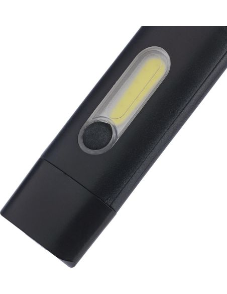 Mini linterna ABS reciclado USB-C 200 mAh
