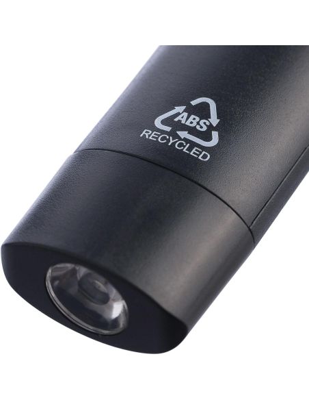 Mini linterna ABS reciclado USB-C 200 mAh