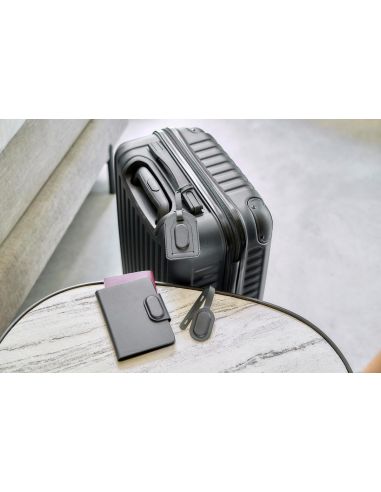 Portapasaporte PU reciclado Apple FindMy