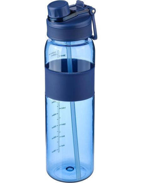 Bidón Tritan 900 ml con pajita plegable