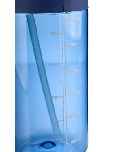 Bidón Tritan 900 ml con pajita plegable