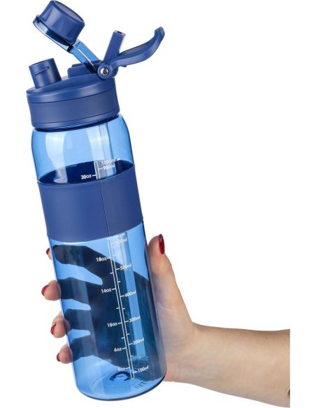 Bidón Tritan 900 ml con pajita plegable