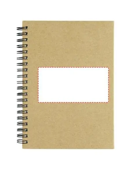 Libreta espiral de papel reciclado Ecológica Personalizada 6106122