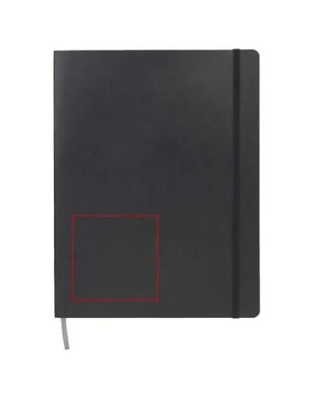 Libreta de tapa blanda XL rayada Ecológica Personalizada 6107155