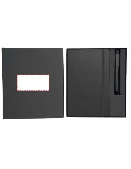 Set de regalo con libreta y bolígrafo Ecológica Personalizada 6107342