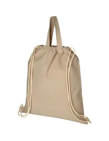 Mochila de cuerdas de algodón reciclado de 210...