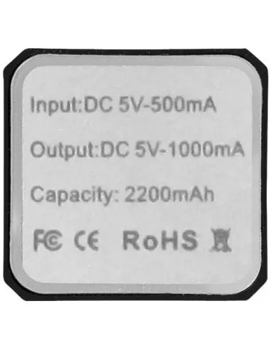 Batería externa de 2200 mAh Ecológica...