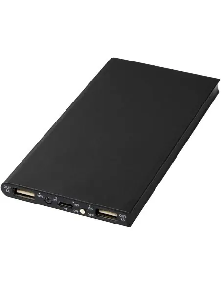Batería externa de aluminio de 8000 mAh Ecológica Personalizada 6124112