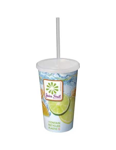 Brite-Americano® Vaso de pared doble de 350 ml Ecológico Personalizado 6210027