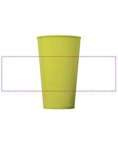 Vaso de plástico de 375 ml Ecológico...