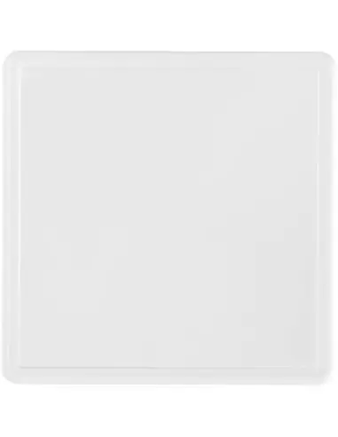 Posavasos de plástico cuadrado con papel...