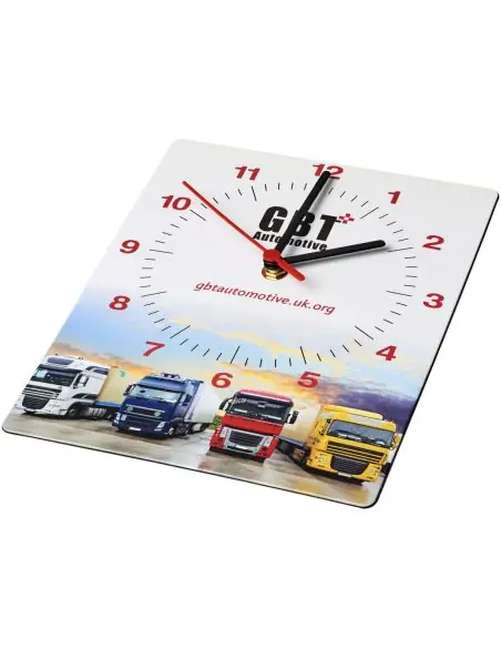 Reloj de pared rectangular Ecológico Personalizado 6210531