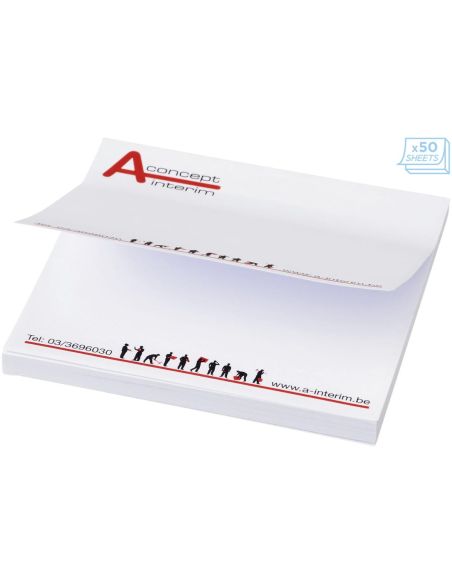 Notas adhesivas de 75 x 75 mm con diseño impreso