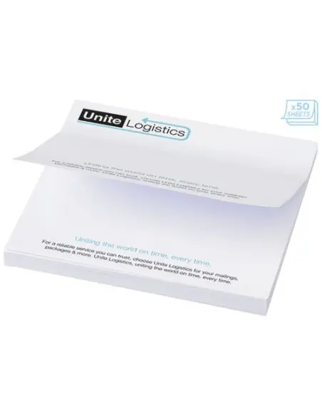 Notas adhesivas de 100x100 mm Sticky-Mate® Ecológica Personalizada 621095