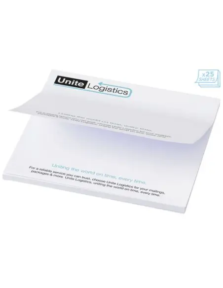 Notas adhesivas de 100x100 mm Sticky-Mate® Ecológica Personalizada 621095