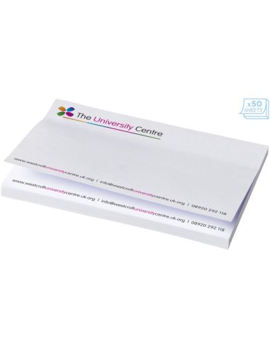 Notas adhesivas de 150x100 mm Sticky-Mate® Ecológica Personalizada 621097