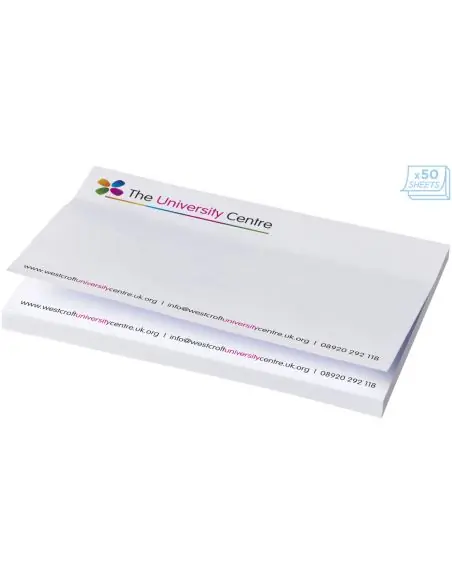 Notas adhesivas de 150x100 mm Sticky-Mate® Ecológica Personalizada 621097