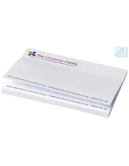 Notas adhesivas de 150x100 mm Sticky-Mate® Ecológica Personalizada 621097