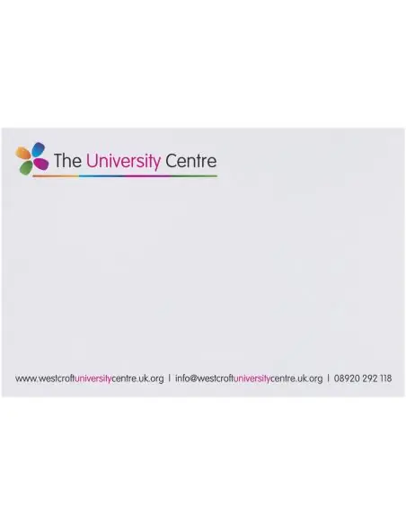 Notas adhesivas de 150x100 mm Sticky-Mate® Ecológica Personalizada 621097