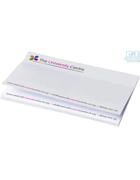 Notas adhesivas de 150x100 mm Sticky-Mate® Ecológica Personalizada 621097