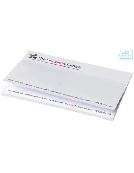 Notas adhesivas de 150x100 mm Sticky-Mate® Ecológica Personalizada 621097