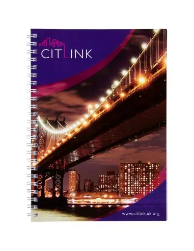 Libreta A5 con espiral Ecológica Personalizada...