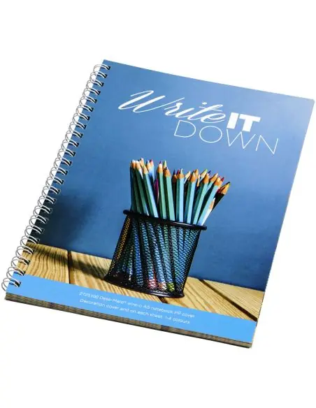 Libreta A5 con espiral Ecológica Personalizada 621251