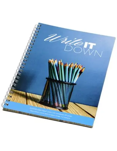 Libreta A5 con espiral Ecológica Personalizada...