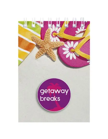 Libreta A7 con espiral Ecológica Personalizada 621253