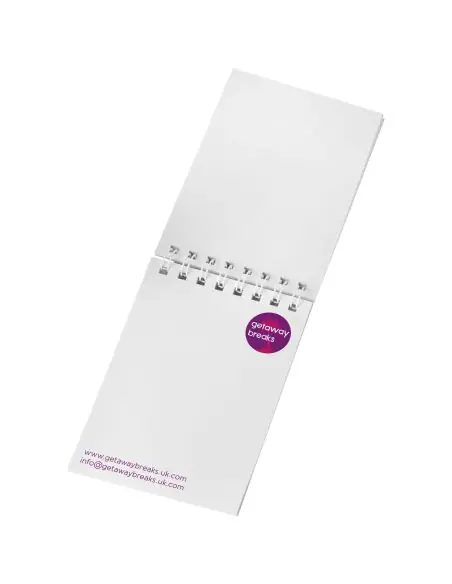 Libreta A7 con espiral Ecológica Personalizada 621253