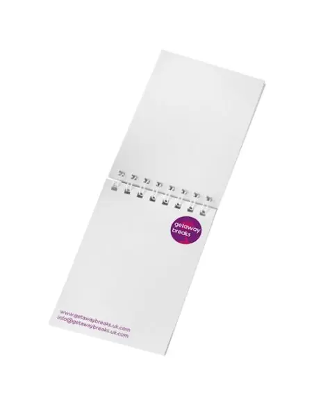 Libreta A7 con espiral Ecológica Personalizada 621253