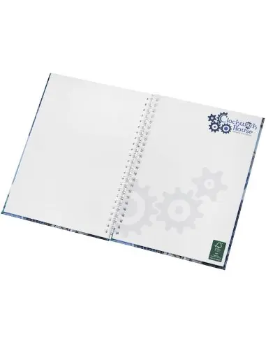 Libreta A5 tapa dura Ecológica Personalizada...
