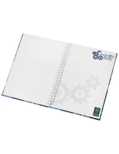 Libreta A5 tapa dura Ecológica Personalizada...
