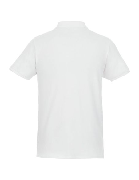 Polo manga corta hombre algodón orgánico poliéster 220 g/m²