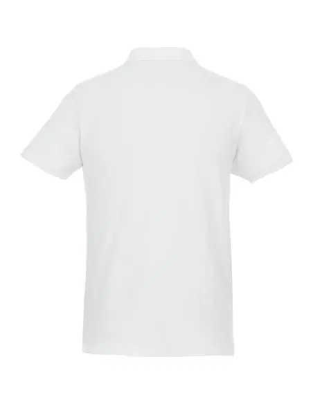 Polo de manga corta de material reciclado orgánico para hombre Ecológico Personalizado 637502