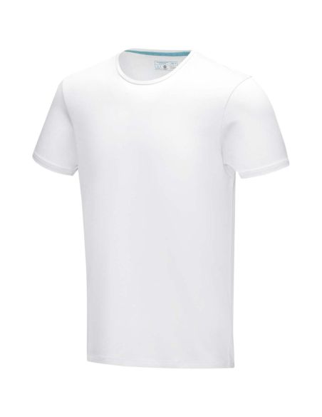 Camiseta manga corta hombre algodón orgánico elastano