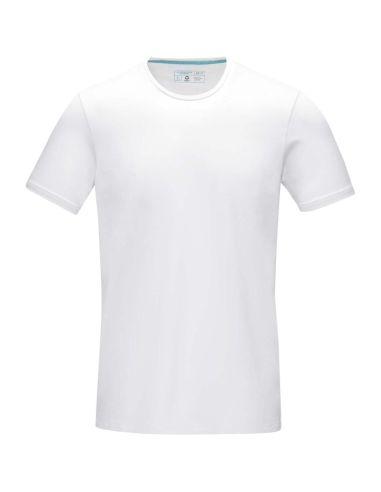 Camiseta manga corta hombre algodón orgánico elastano