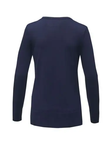 Jersey de cuello pico para mujer Ecológico...