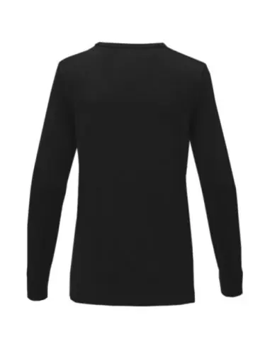 Jersey de cuello redondo para mujer Ecológico...