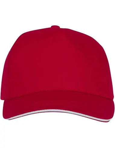 Gorra de 5 paneles con ribete Ecológica...