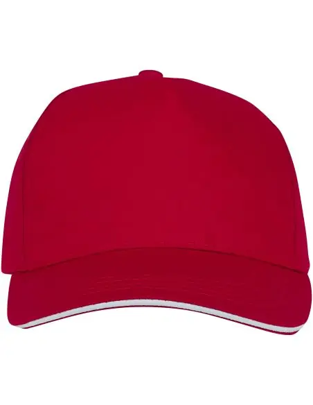 Gorra de 5 paneles con ribete Ecológica Personalizada 638674