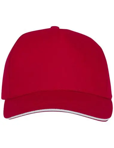 Gorra de 5 paneles con ribete Ecológica...