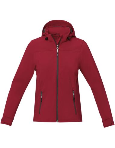 Chaqueta softshell mujer con capucha