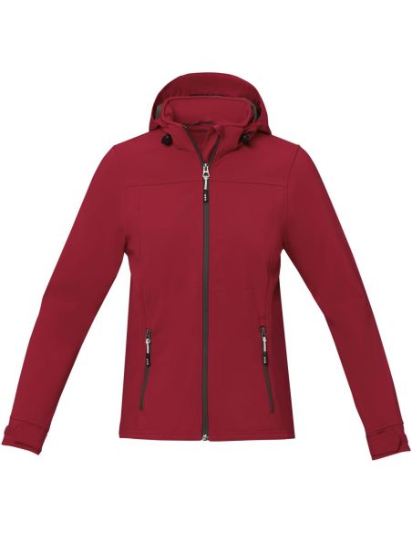 Chaqueta softshell mujer con capucha