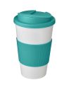 Americano® vaso 350 ml con agarre y tapa antigoteo Ecológico Personalizado 6210696 - Imagen 40